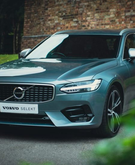 volva grey car