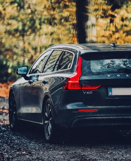 volvo black back side